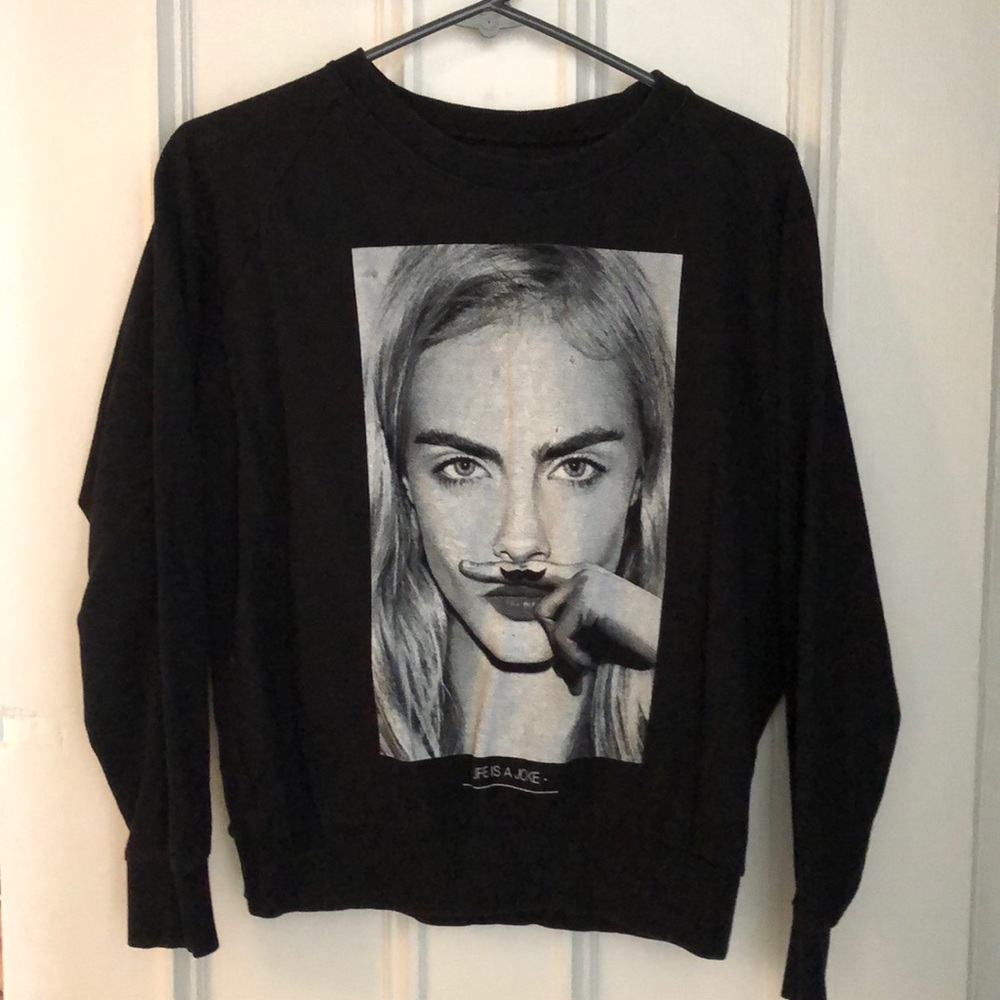 Eleven Paris Life is a Joke sweatshirt, medium